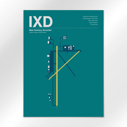 IXD Airport Diagram