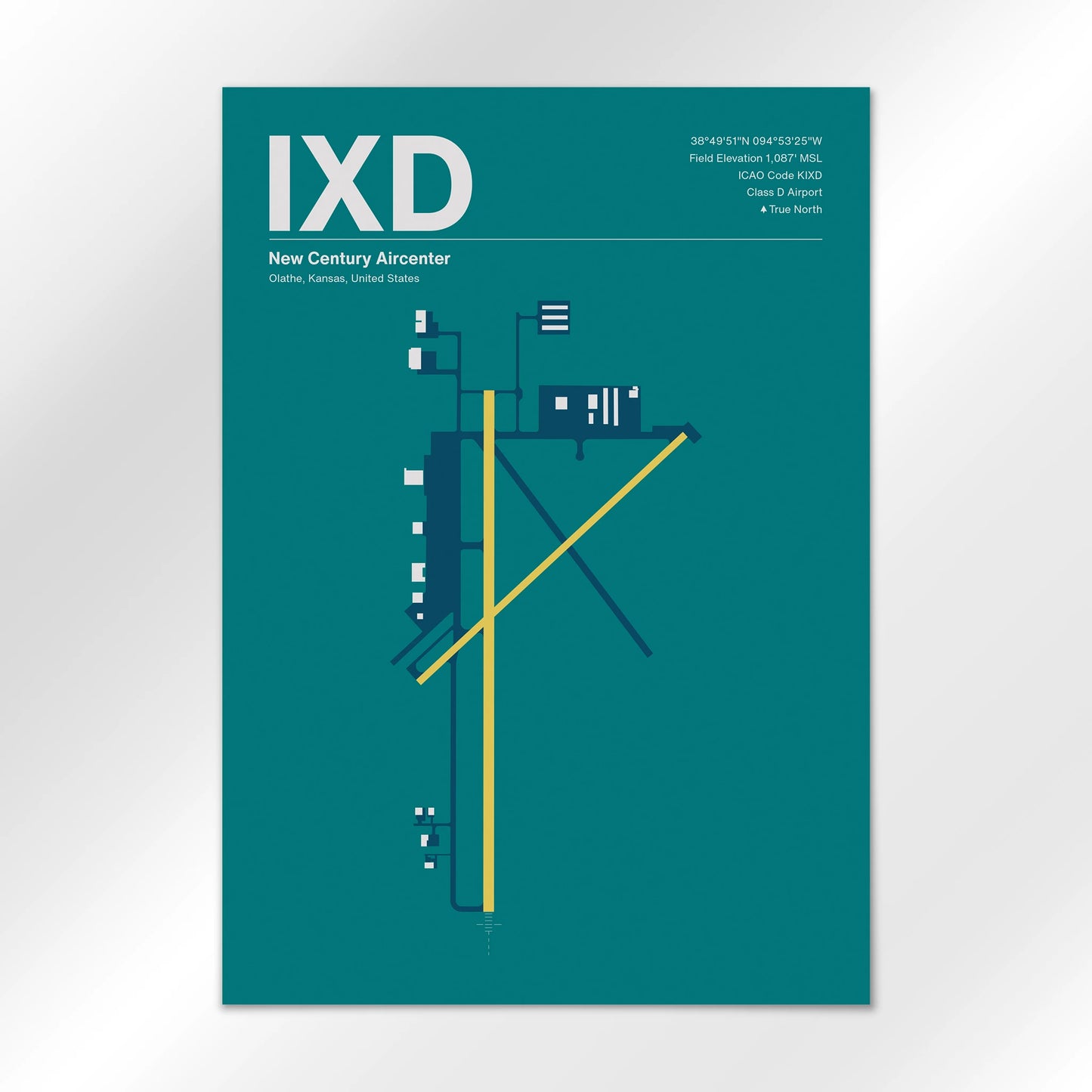 IXD Airport Diagram