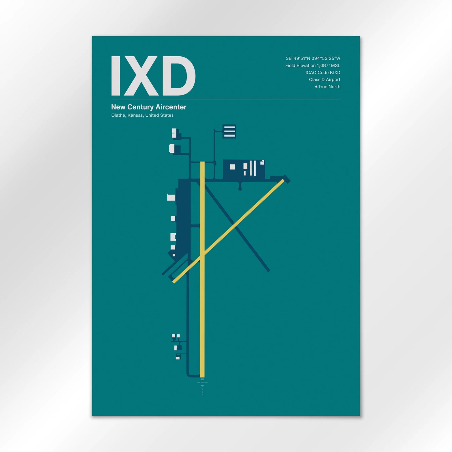 IXD Airport Diagram