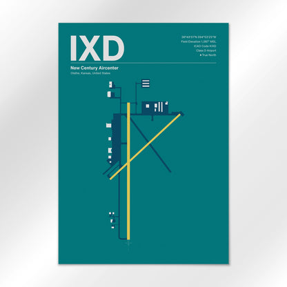 IXD Airport Diagram