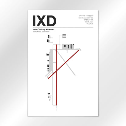IXD Airport Diagram