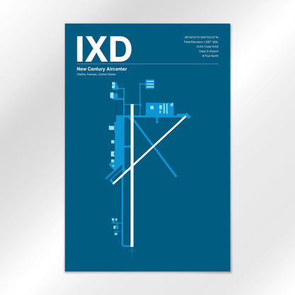 IXD Airport Diagram