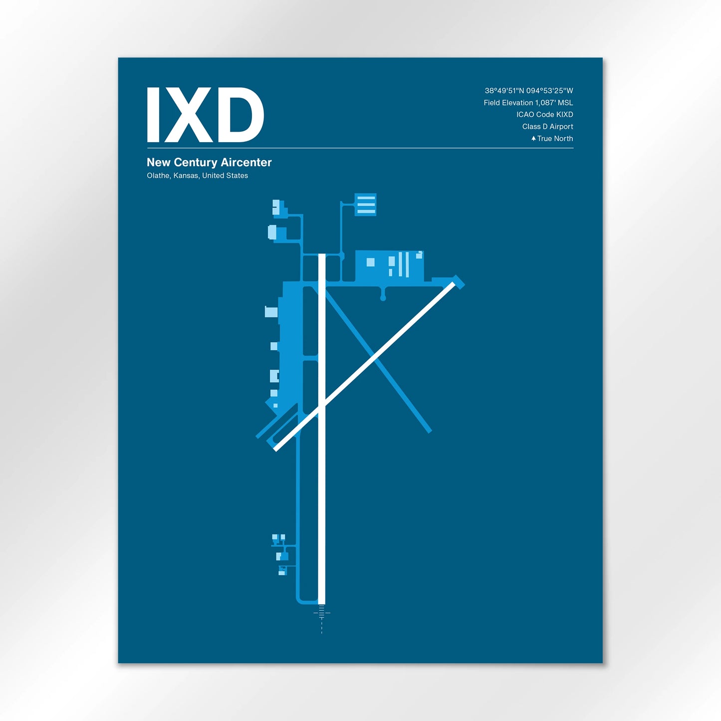 IXD Airport Diagram