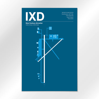IXD Airport Diagram
