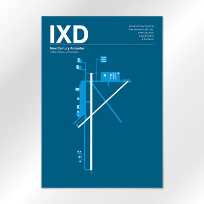 IXD Airport Diagram