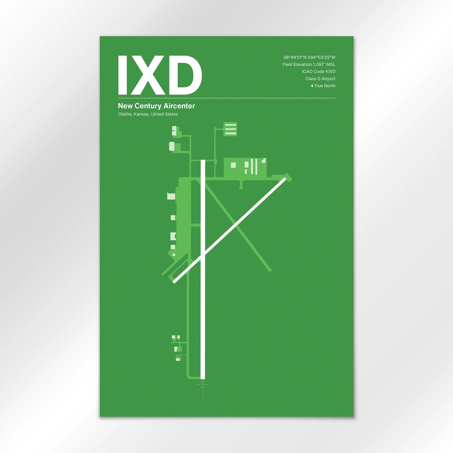 IXD Airport Diagram