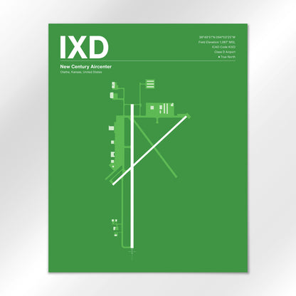 IXD Airport Diagram