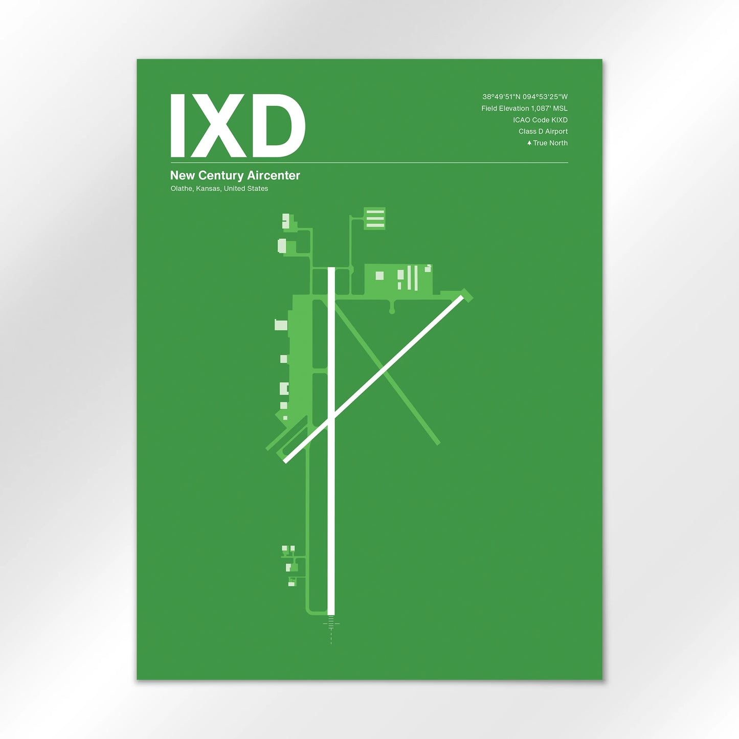 IXD Airport Diagram