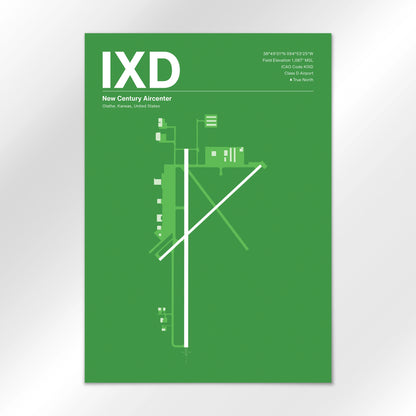 IXD Airport Diagram