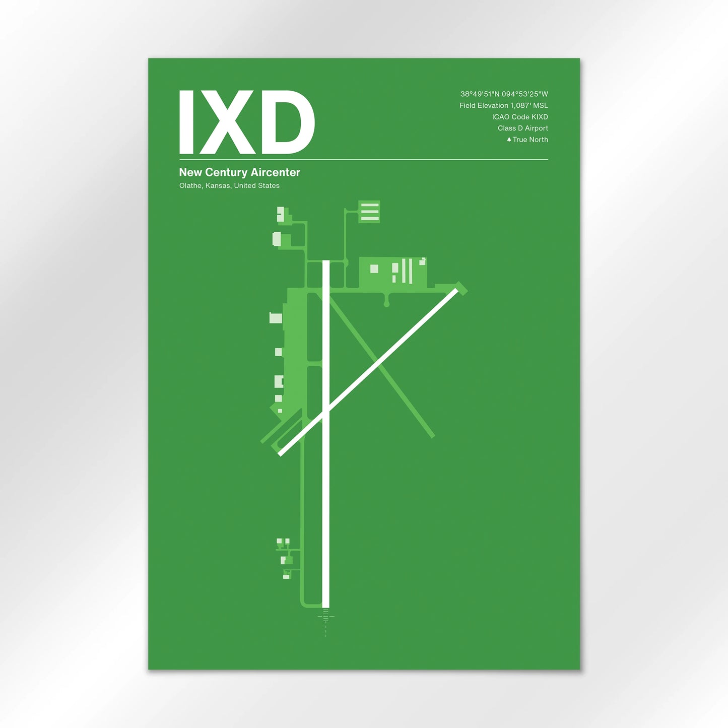 IXD Airport Diagram