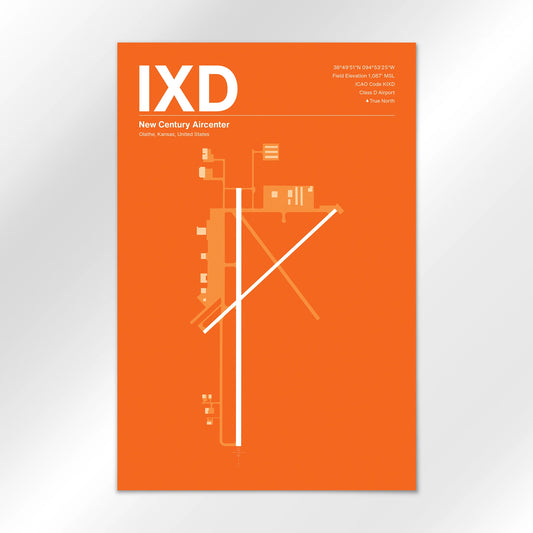 IXD Airport Diagram