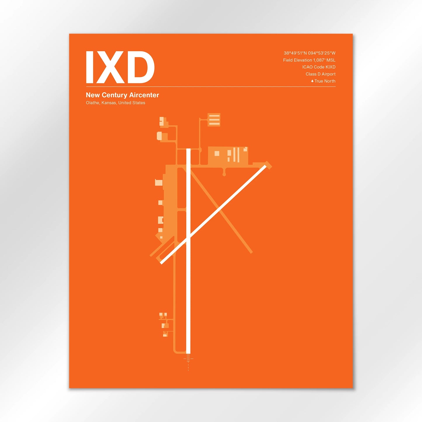 IXD Airport Diagram