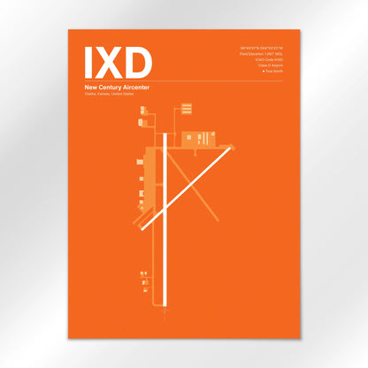 IXD Airport Diagram