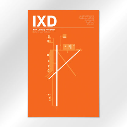 IXD Airport Diagram