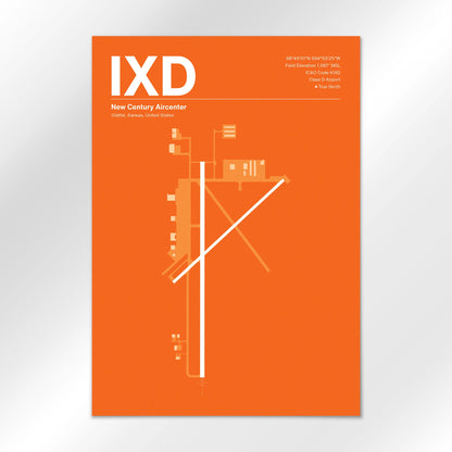 IXD Airport Diagram