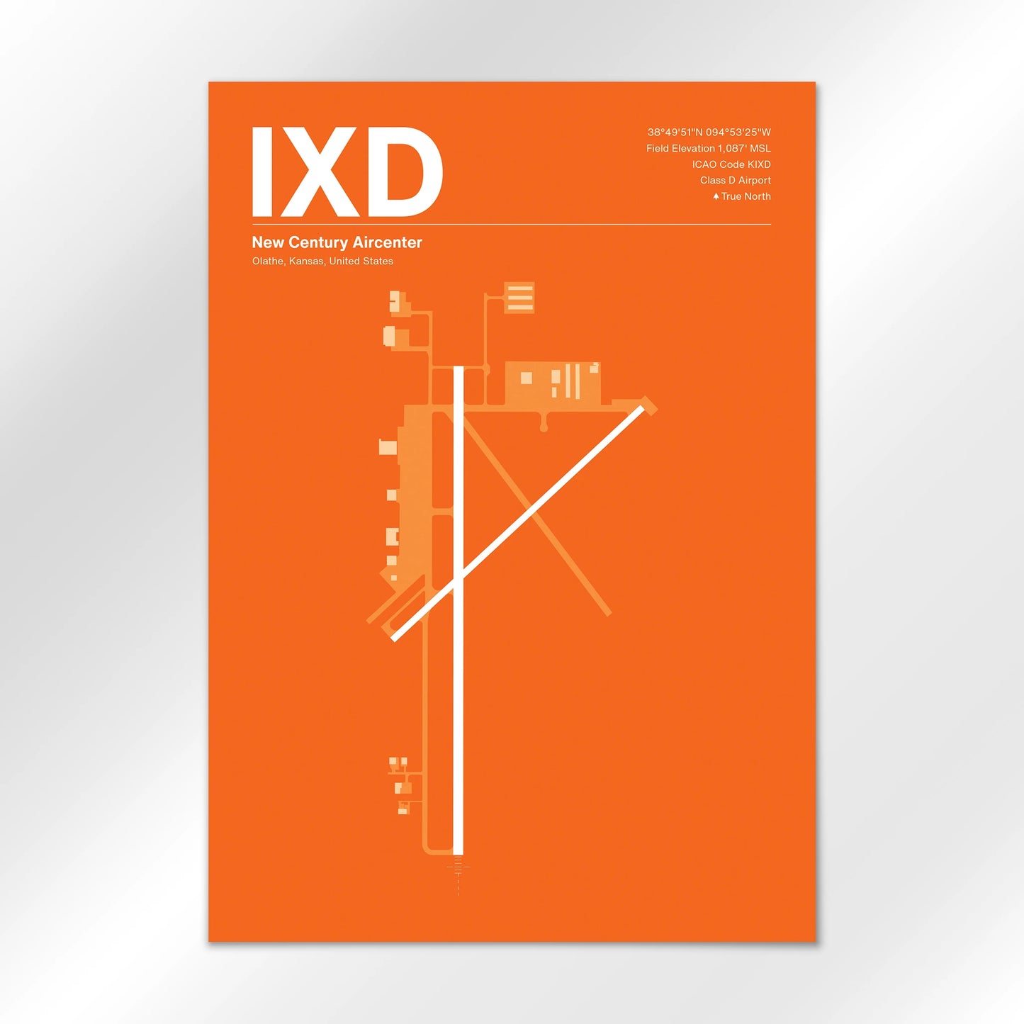IXD Airport Diagram