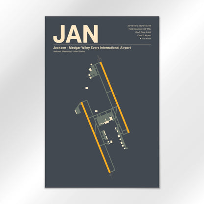 JAN Airport Diagram