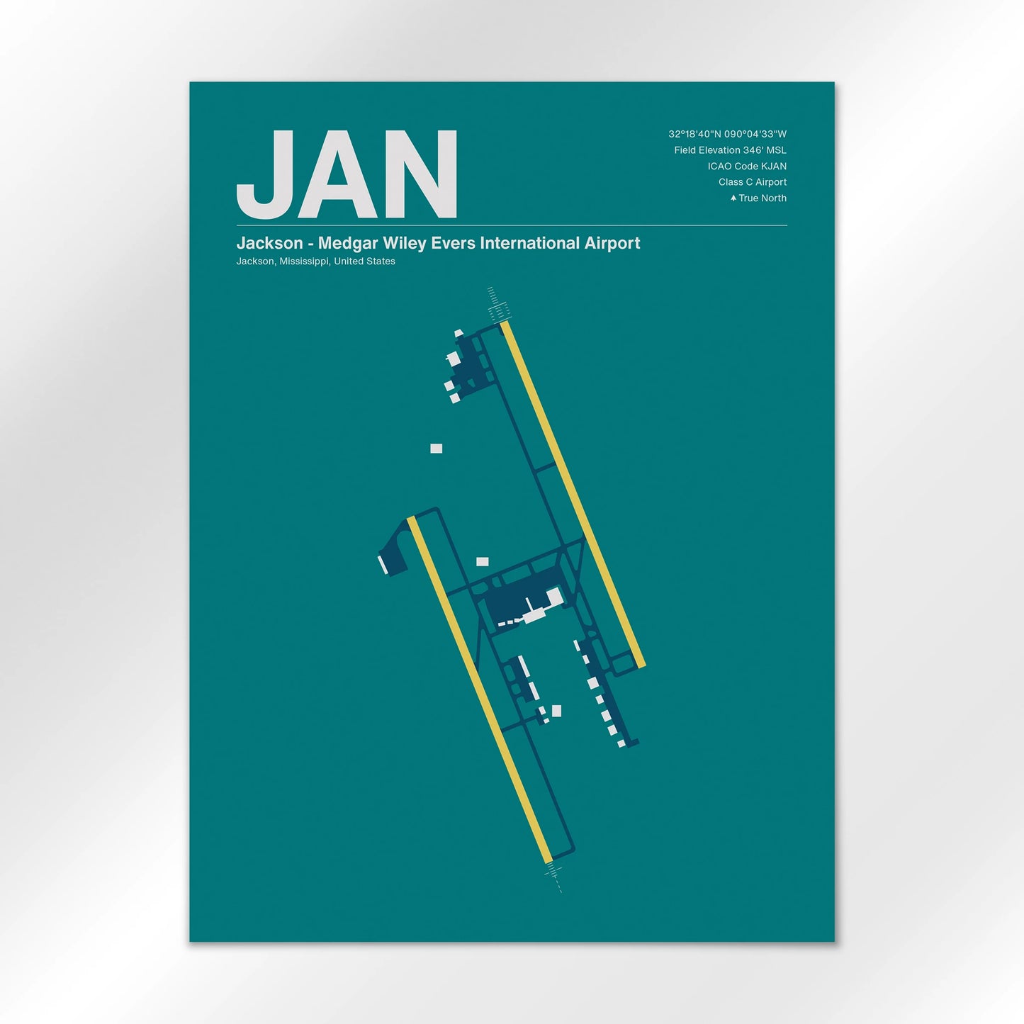JAN Airport Diagram