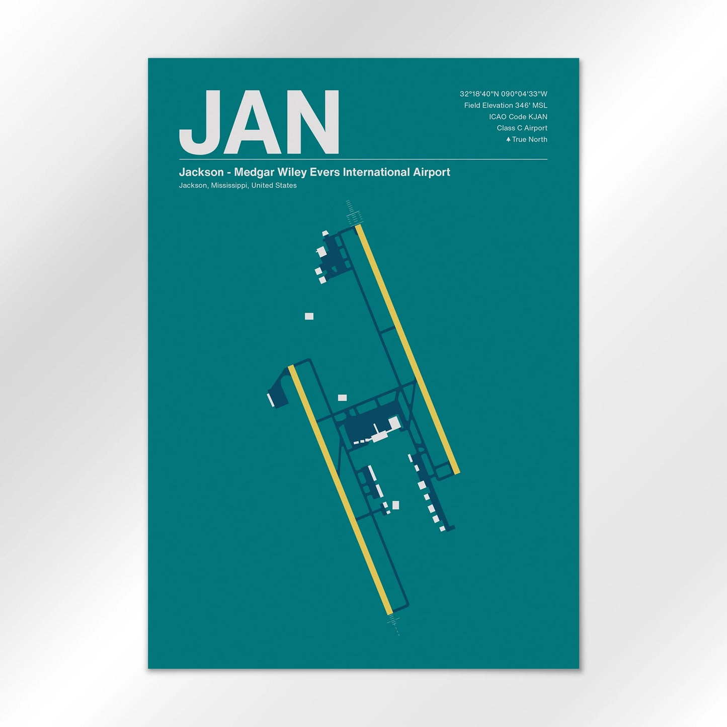 JAN Airport Diagram