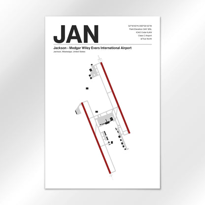 JAN Airport Diagram
