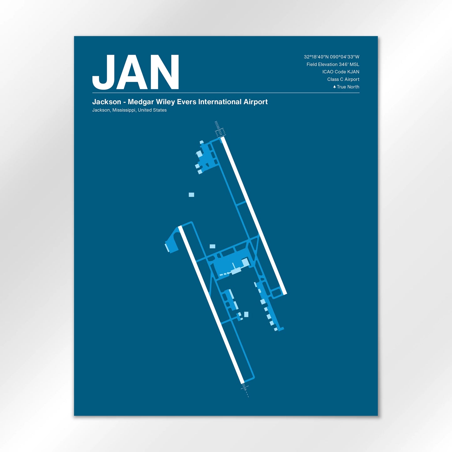 JAN Airport Diagram