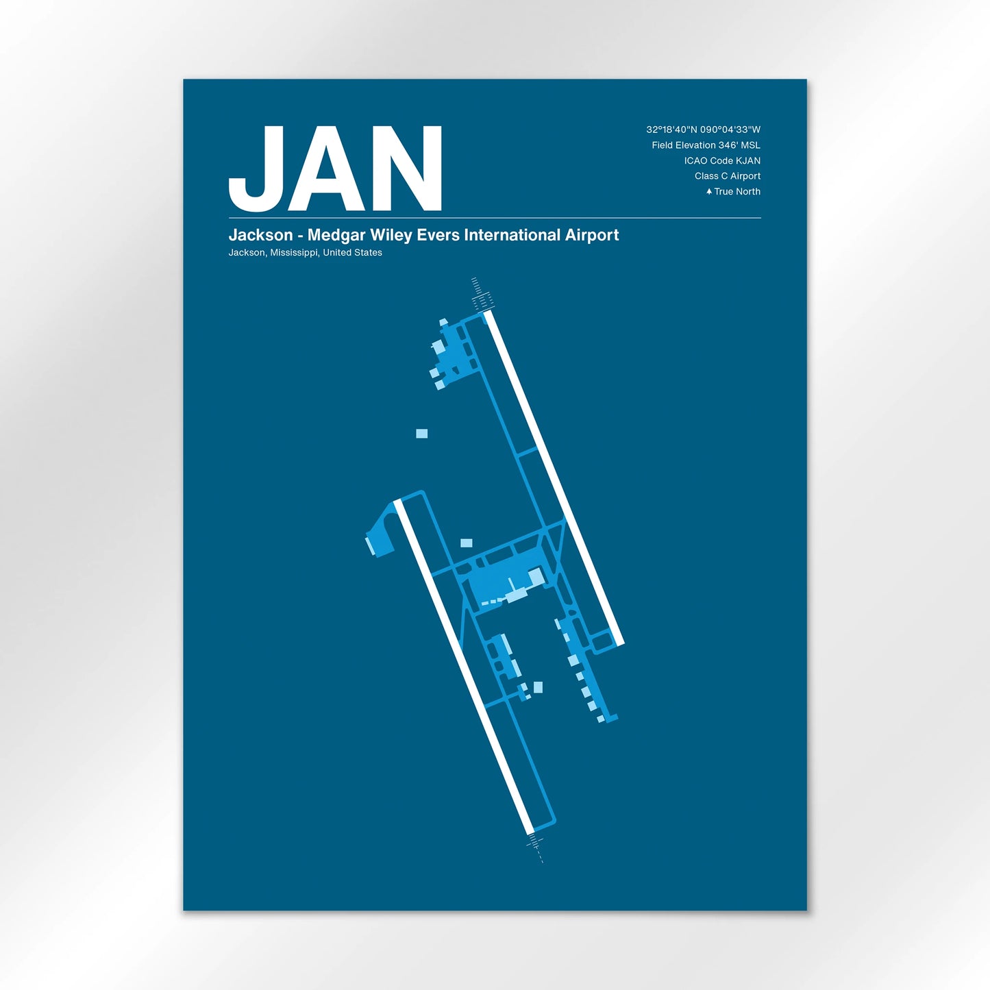 JAN Airport Diagram