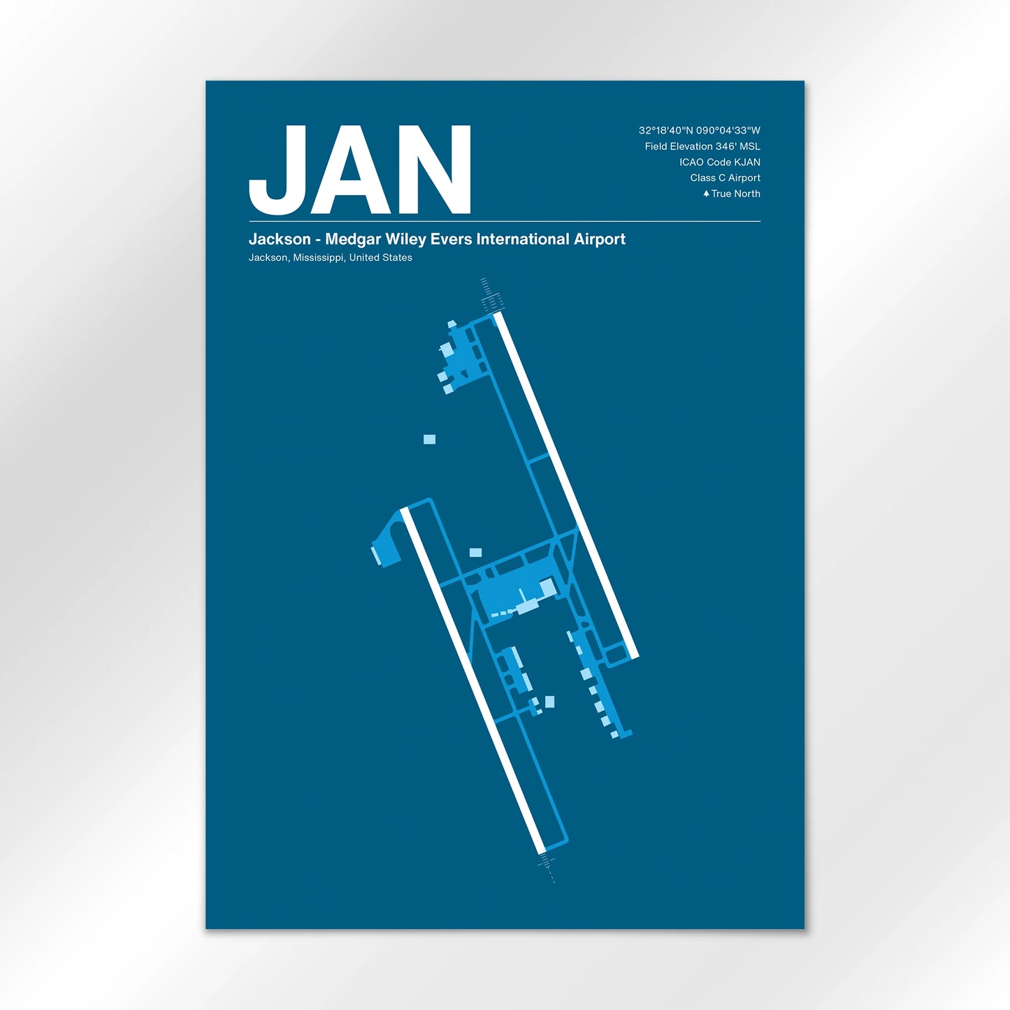 JAN Airport Diagram
