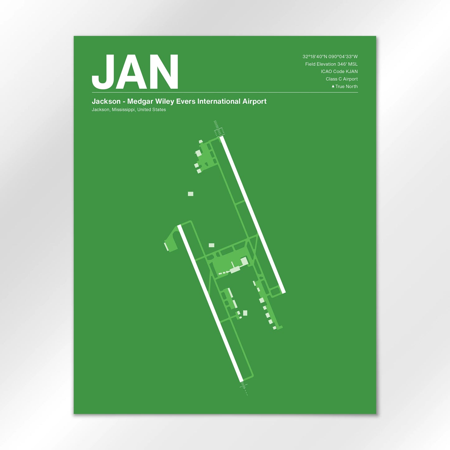 JAN Airport Diagram