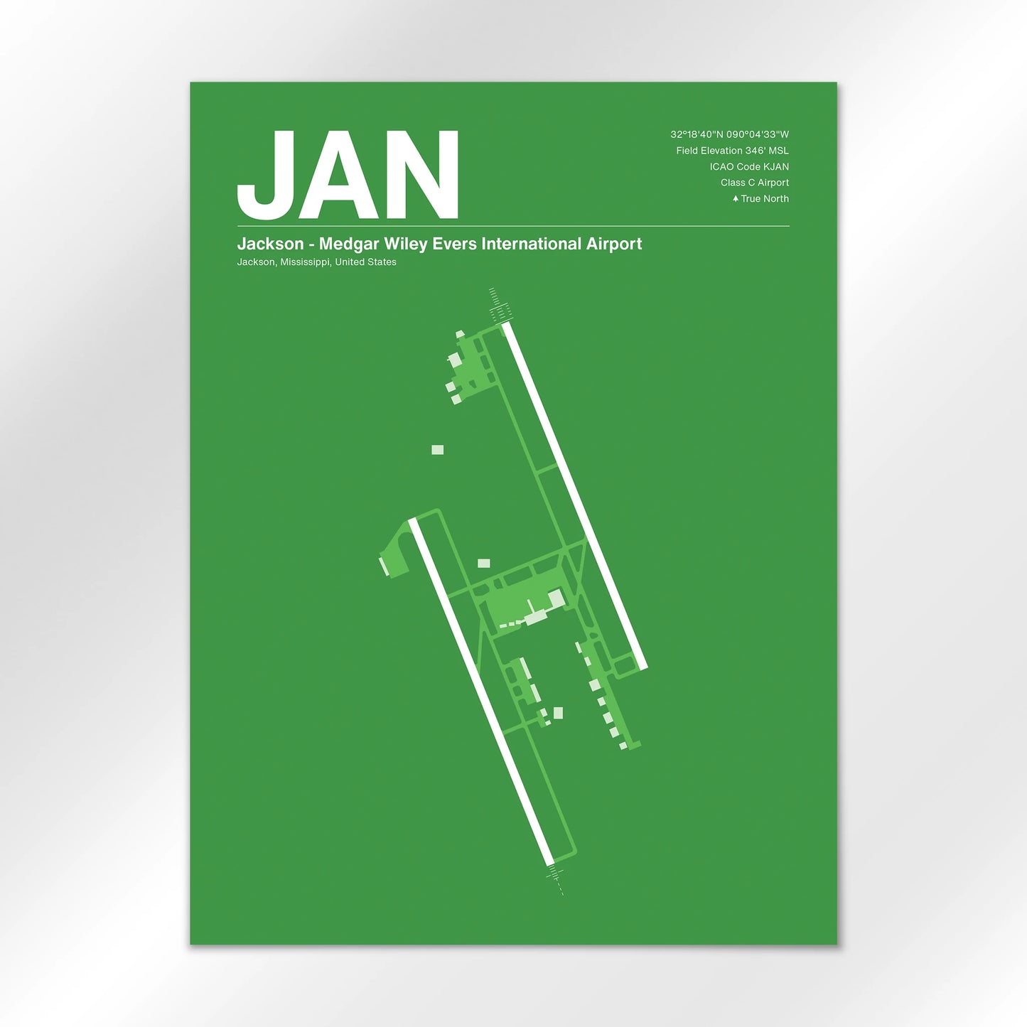 JAN Airport Diagram