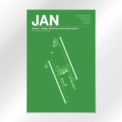 JAN Airport Diagram