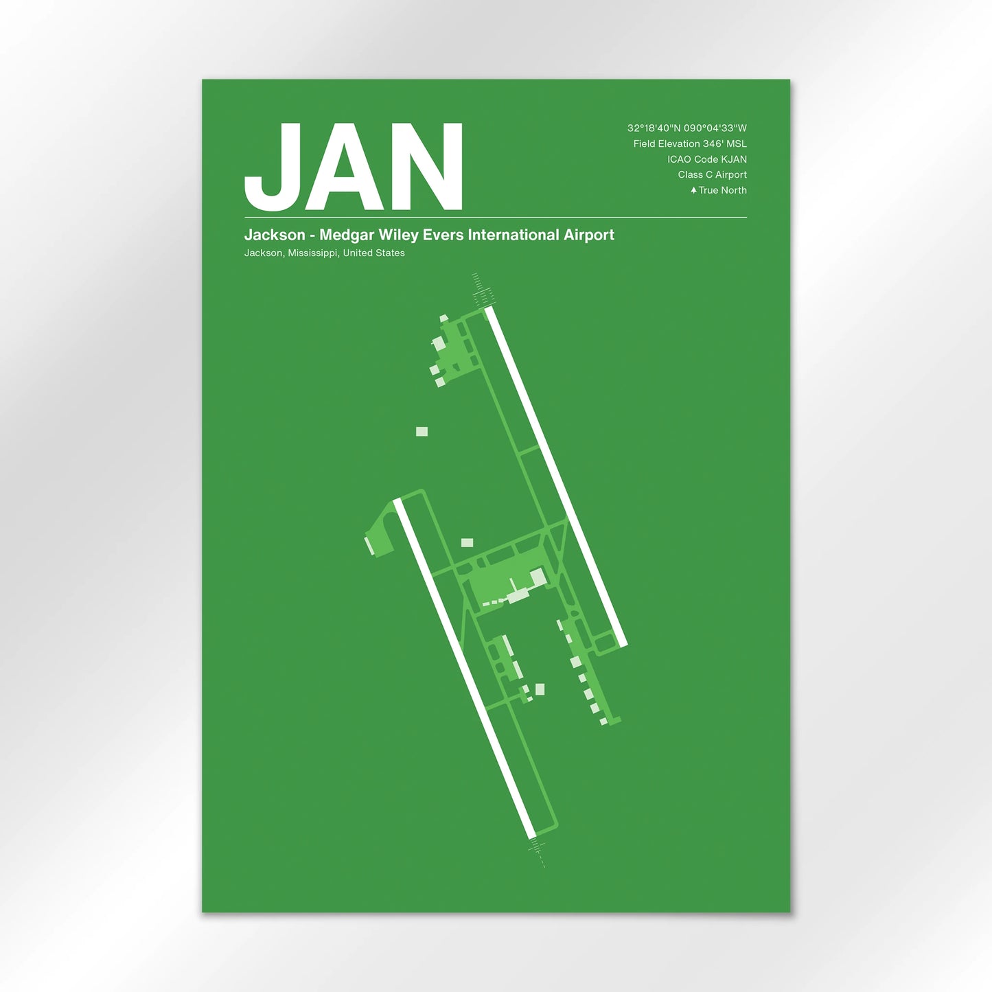 JAN Airport Diagram