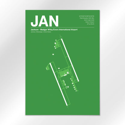 JAN Airport Diagram