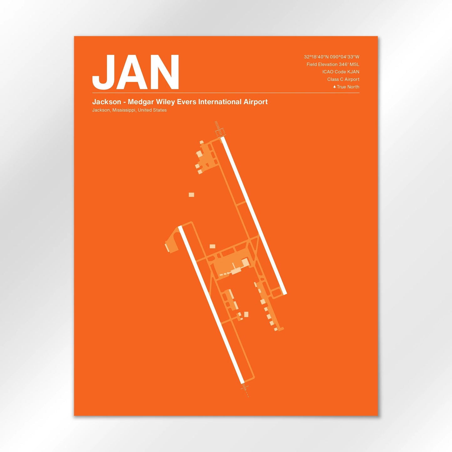 JAN Airport Diagram