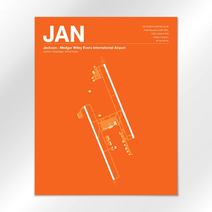 JAN Airport Diagram