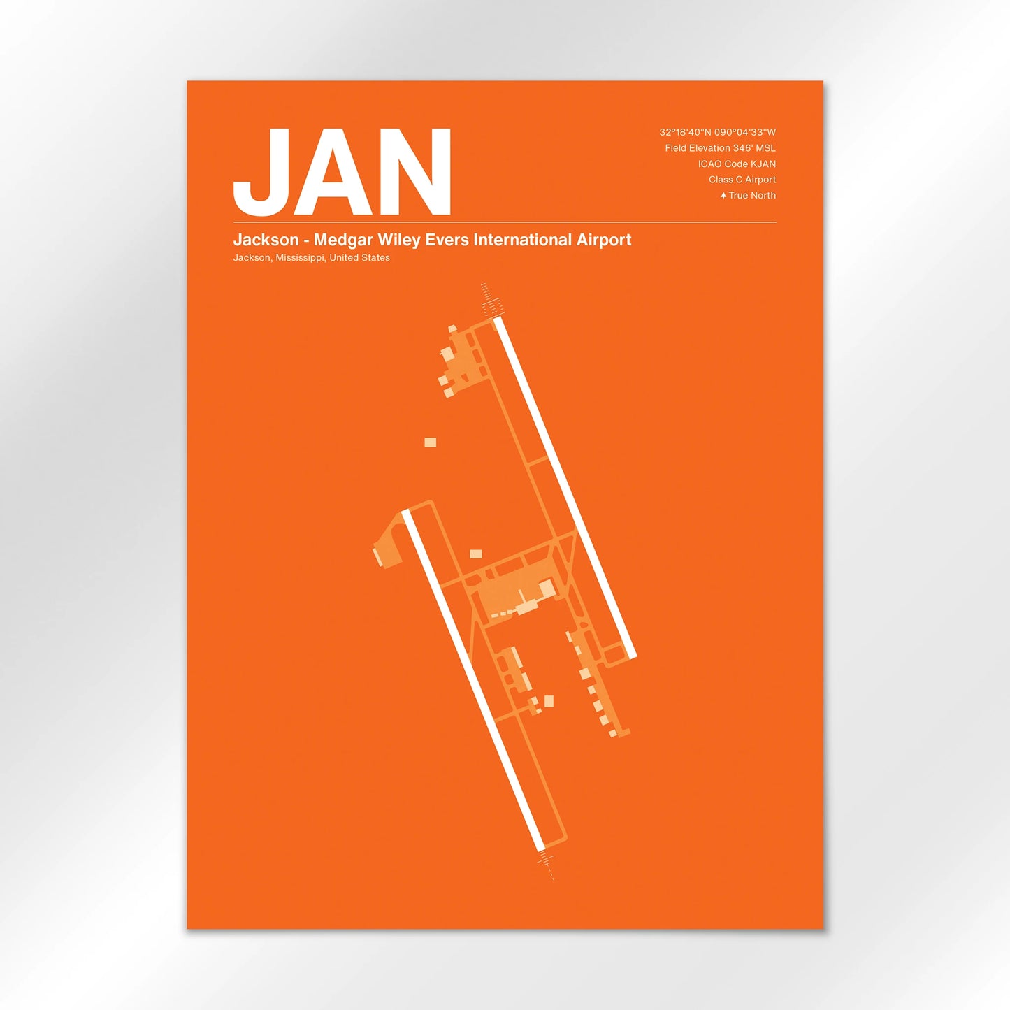 JAN Airport Diagram