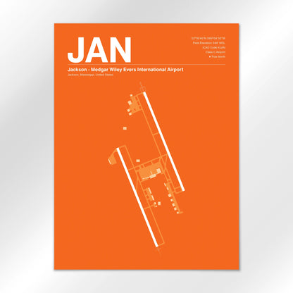 JAN Airport Diagram