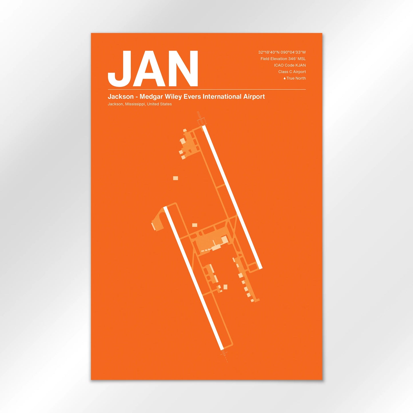 JAN Airport Diagram