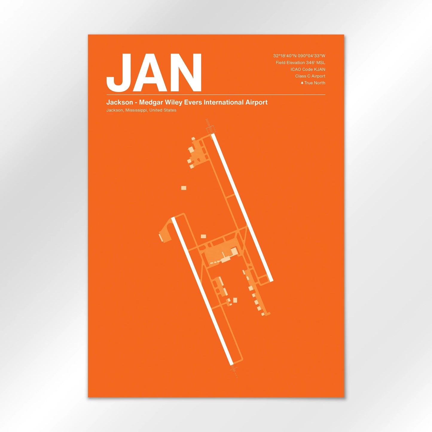 JAN Airport Diagram