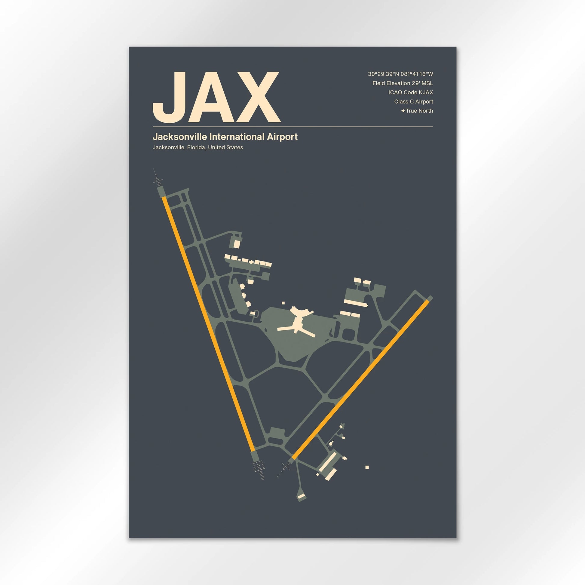 JAX Airport Diagram