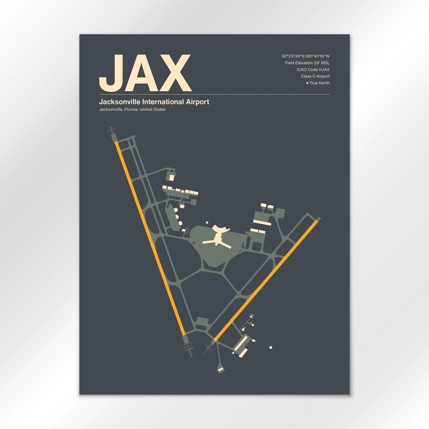 JAX Airport Diagram