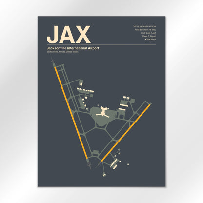 JAX Airport Diagram