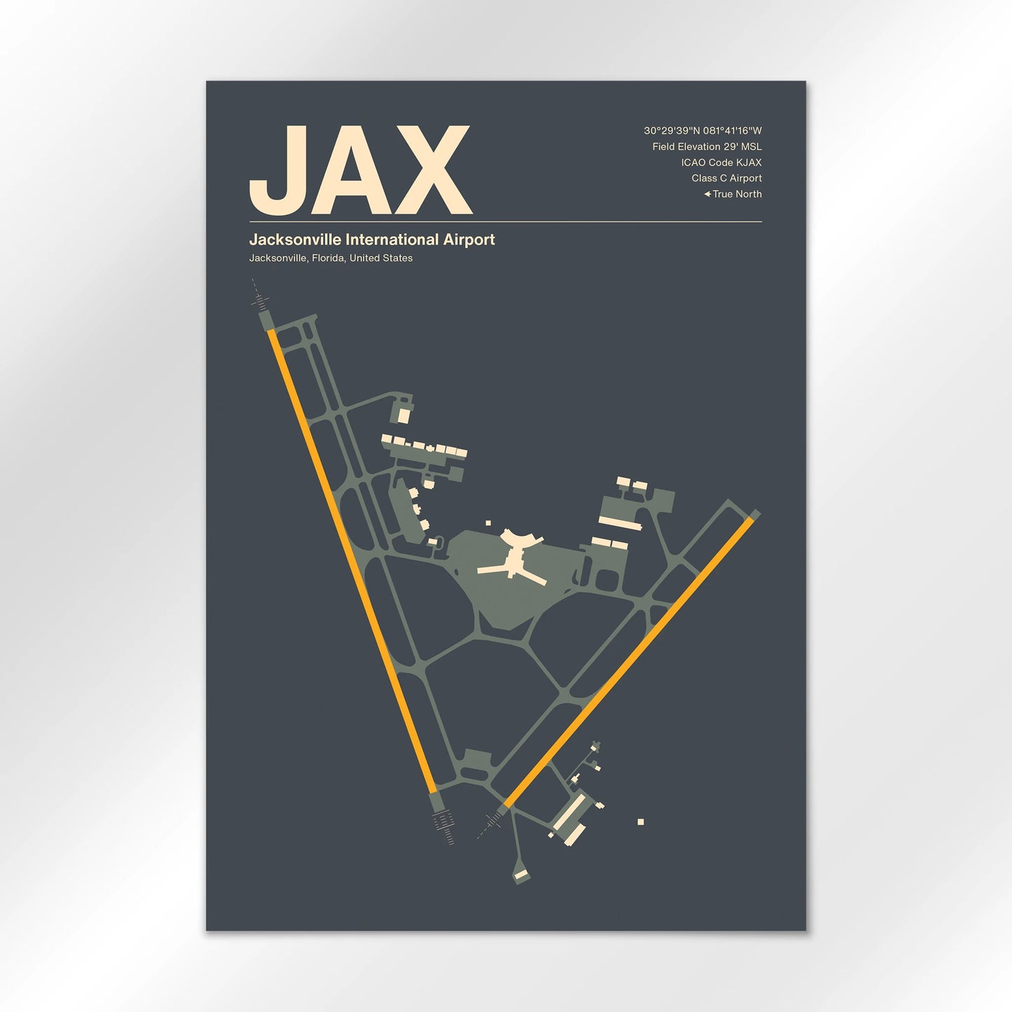 JAX Airport Diagram