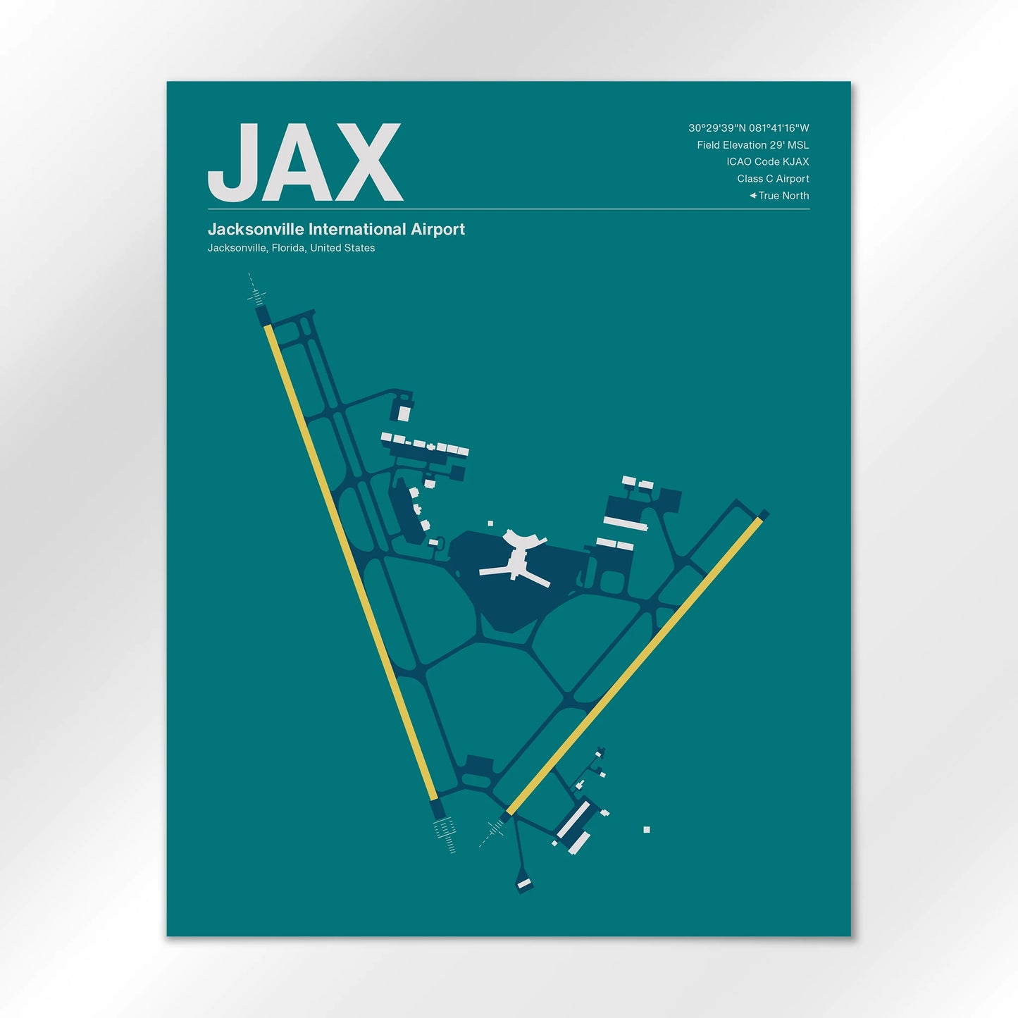 JAX Airport Diagram