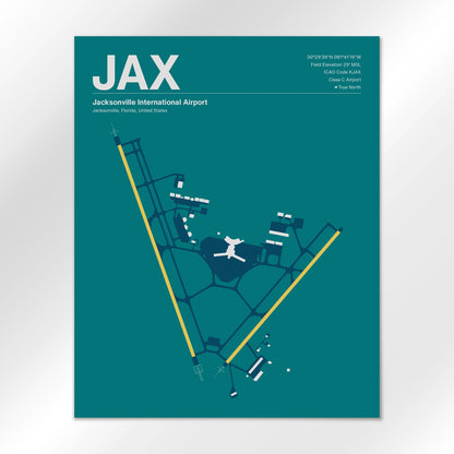 JAX Airport Diagram