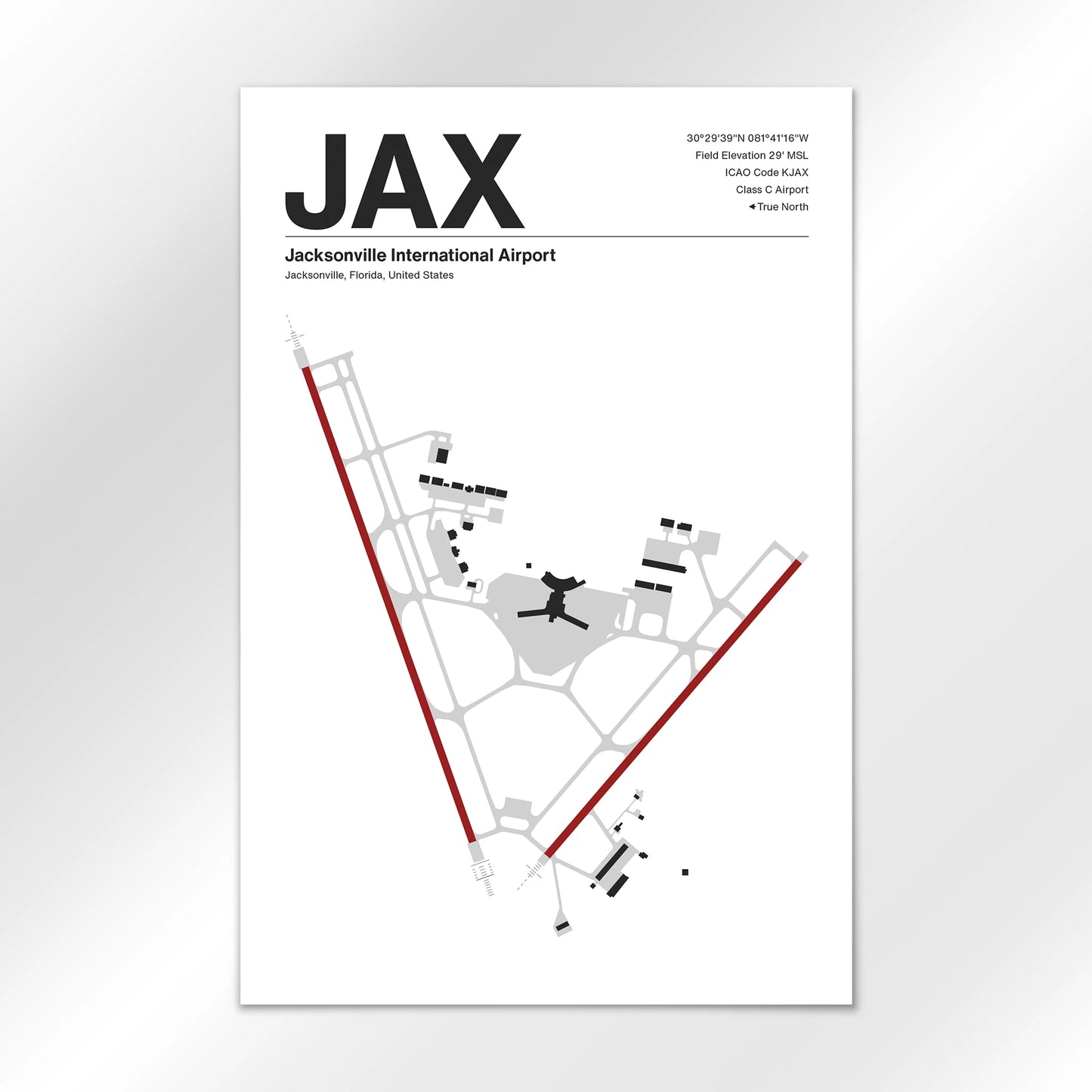 JAX Airport Diagram