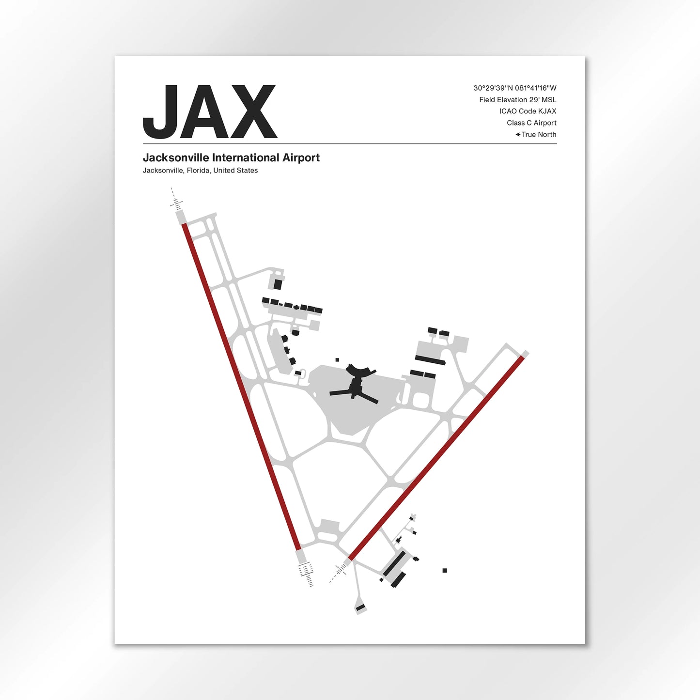JAX Airport Diagram