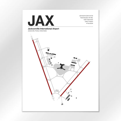 JAX Airport Diagram