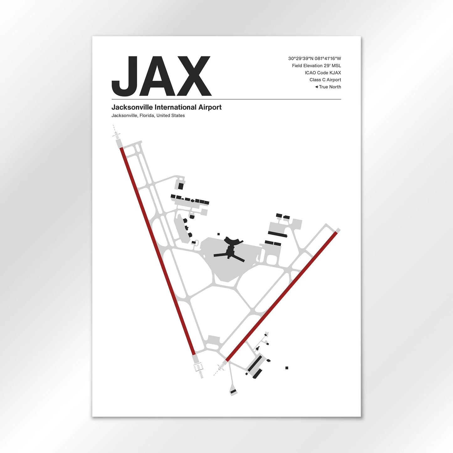 JAX Airport Diagram