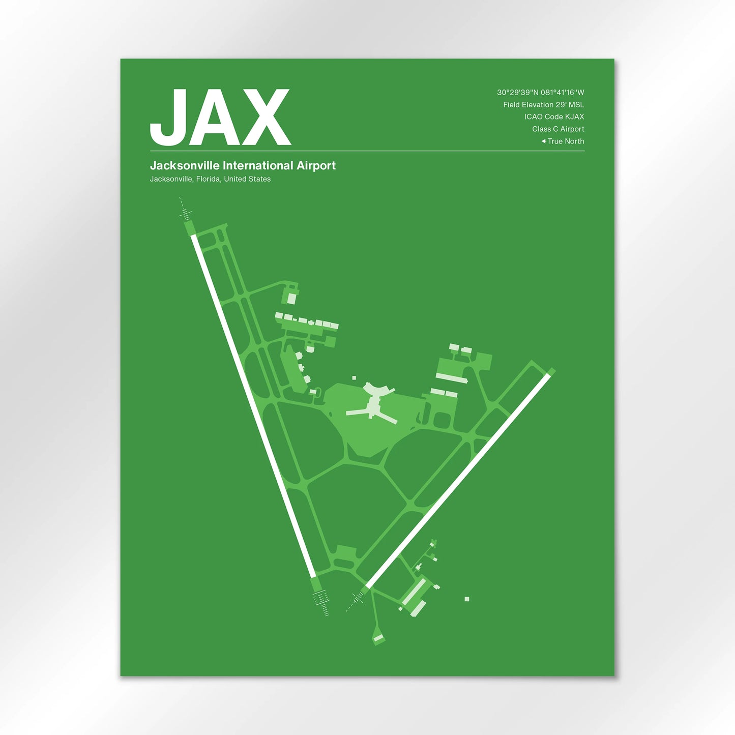 JAX Airport Diagram
