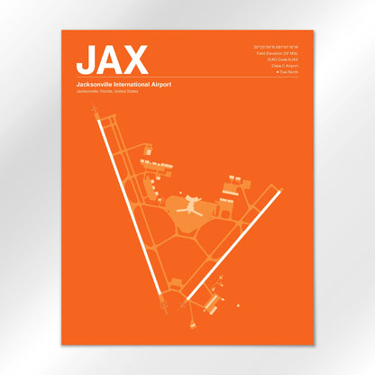 JAX Airport Diagram